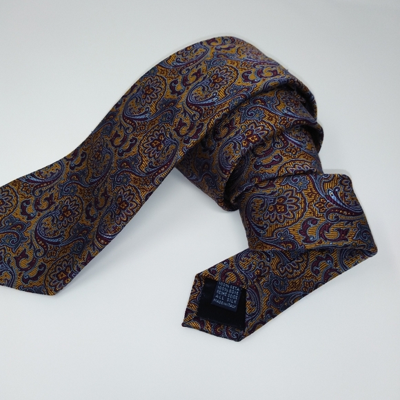 Mossimo Bizzocchi Silk Tie NWOT - Picture 9 of 16